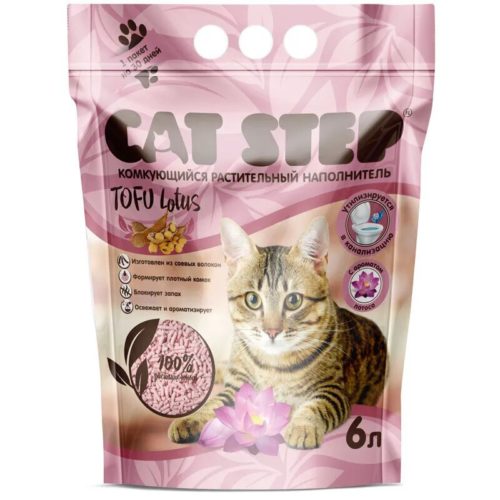 Тофу наполнитель CatStep 6 литров